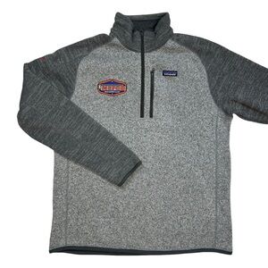 Patagonia Better 1/4-Zip Fleece Grey Sweater Size L